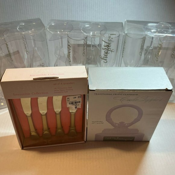 Amazon.com | iooiluxry Wedding Cake Knife and Server Set  Wedding Cake Topper Reception Supplies Lot Champagne Flutes Spreaders